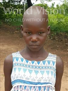 Choose a child to sponsor, like this little girl from Kazuzo, Domingo Avelino Lour age 10