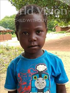 Choose a child to sponsor, like this little boy from Kazuzo, Tailor age 4