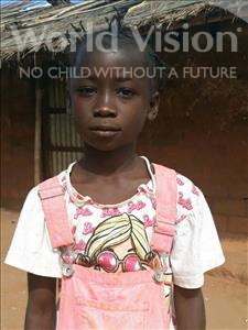 Choose a child to sponsor, like this little girl from Kazuzo, Otilia Celestino age 8