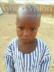Choose a child to sponsor, like this little boy from Sirba, Harouna age 5
