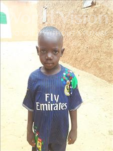 Choose a child to sponsor, like this little boy from Sirba, Salou age 7
