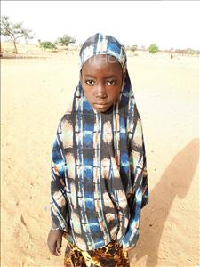 Choose a child to sponsor, like this little girl from Komabangou, Aissatou age 10