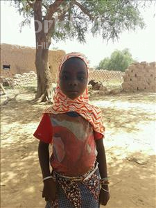 Choose a child to sponsor, like this little girl from Komabangou, Zarkaleini age 7