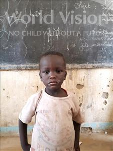 Choose a child to sponsor, like this little boy from Komabangou, Abdoul Waliou age 3