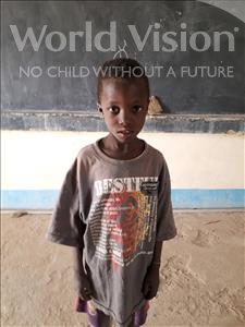 Choose a child to sponsor, like this little boy from Komabangou, Djabri age 7