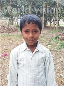 Choose a child to sponsor, like this little boy from Sarlahi, Abdhesh age 7
