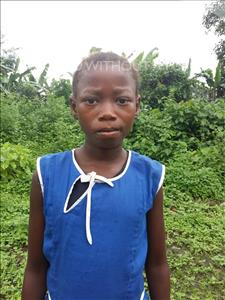 Choose a child to sponsor, like this little girl from Tegloma, Abibatu age 12