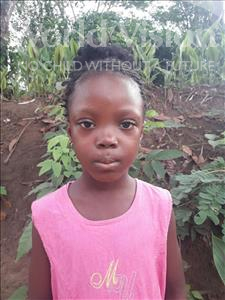 Choose a child to sponsor, like this little girl from Tegloma, Lucia age 7