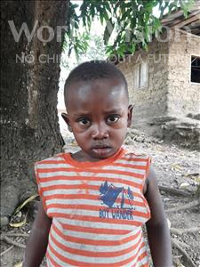Choose a child to sponsor, like this little boy from Jaiama Bongor, Umaru age 3