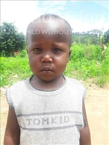 Choose a child to sponsor, like this little boy from Kilimatinde, Atony Khamisi age 3
