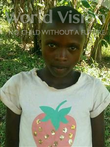 Choose a child to sponsor, like this little girl from Ntwetwe, Evasi age 12