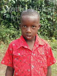 Choose a child to sponsor, like this little boy from Ntwetwe, Edgar age 7