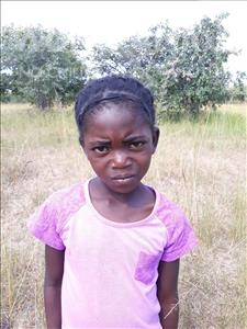 Choose a child to sponsor, like this little girl from Keembe, Lisa age 7