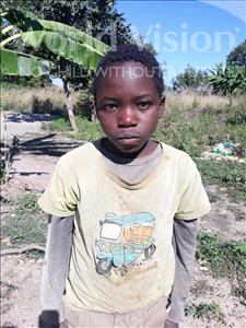 Choose a child to sponsor, like this little boy from Keembe, Gladwell age 12