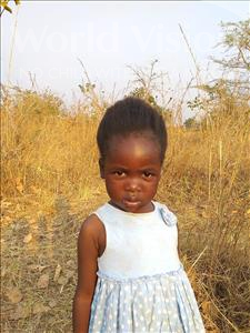 Choose a child to sponsor, like this little girl from Keembe, Nice age 3