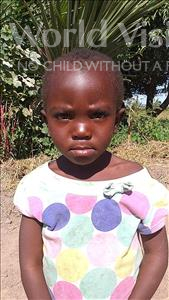 Choose a child to sponsor, like this little girl from Keembe, Marvis age 2