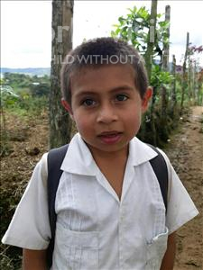 Choose a child to sponsor, like this little boy from Maya, Edin Saul age 7