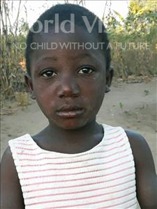 Choose a child to sponsor, like this little girl from Kazuzo, Monica Faustino age 4