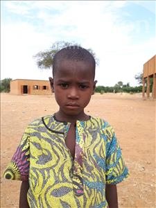 Choose a child to sponsor, like this little boy from Sirba, Abdoulsalam age 8
