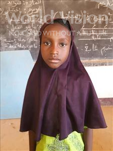Choose a child to sponsor, like this little girl from Sirba, Amina age 7