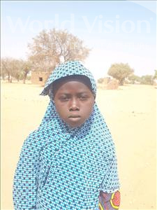 Choose a child to sponsor, like this little girl from Sirba, Fadila age 7