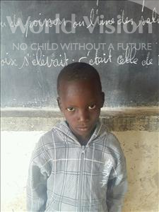 Choose a child to sponsor, like this little boy from Sirba, Harissou age 8