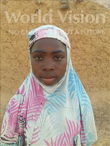 Choose a child to sponsor, like this little girl from Sirba, Mourdja age 8