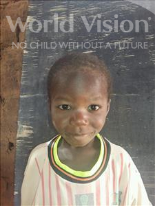 Choose a child to sponsor, like this little boy from Sirba, Zourkaleini age 4
