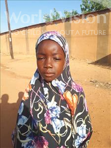 Choose a child to sponsor, like this little girl from Sirba, Mariama age 8
