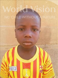 Choose a child to sponsor, like this little boy from Sirba, Abdoulaziz age 8