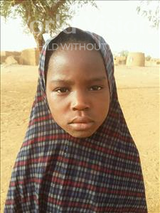 Choose a child to sponsor, like this little girl from Sirba, Soureya age 8