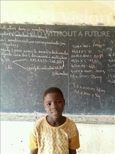 Choose a child to sponsor, like this little boy from Komabangou, Douda age 10