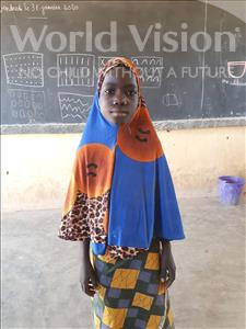 Choose a child to sponsor, like this little girl from Komabangou, Sarifa age 8