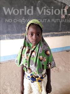Choose a child to sponsor, like this little girl from Komabangou, Faiza age 8