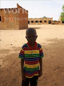 Choose a child to sponsor, like this little boy from Komabangou, Zilkifili age 9