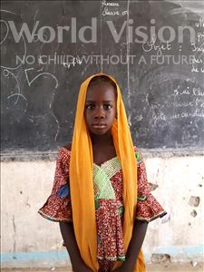 Choose a child to sponsor, like this little girl from Komabangou, Roumatou age 10
