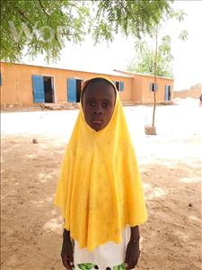 Choose a child to sponsor, like this little girl from Komabangou, Malika age 9