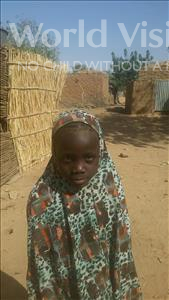 Choose a child to sponsor, like this little girl from Komabangou, Zalika age 6