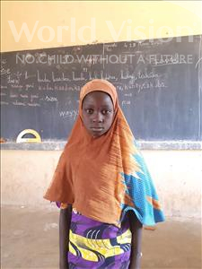 Choose a child to sponsor, like this little girl from Komabangou, Barila age 8