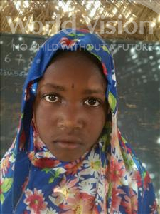Choose a child to sponsor, like this little girl from Komabangou, Mahaza age 7