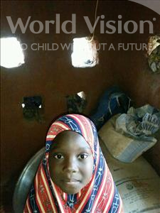 Choose a child to sponsor, like this little girl from Komabangou, Sadiya age 5