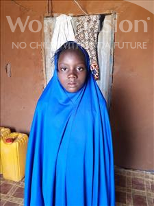 Choose a child to sponsor, like this little girl from Komabangou, Adiza age 10