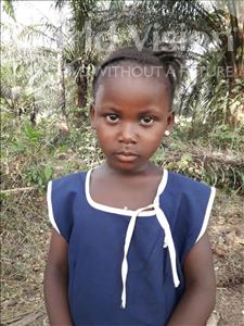 Choose a child to sponsor, like this little girl from Tegloma, Adama age 6