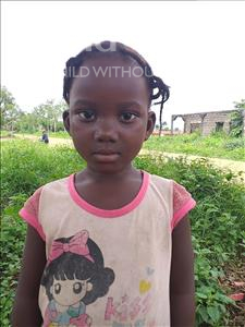 Choose a child to sponsor, like this little girl from Tegloma, Iye age 1