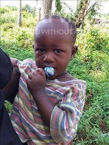 Choose a child to sponsor, like this little boy from Tegloma, Ibrahim age 2