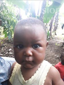 Choose a child to sponsor, like this little boy from Tegloma, Alusine age 1