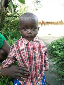 Choose a child to sponsor, like this little boy from Tegloma, Junior age 1