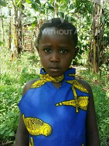 Choose a child to sponsor, like this little girl from Ntwetwe, Oliver age 5