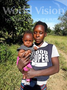 Choose a child to sponsor, like this little girl from Keembe, Natasha age