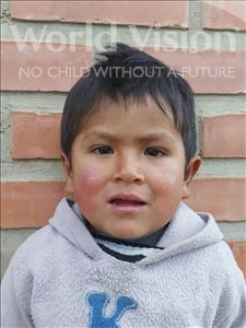 Choose a child to sponsor, like this little boy from Mosoj P'unchay, Elisardo age 4